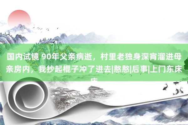 国内试镜 90年父亲病逝，村里老独身深宵溜进母亲房内，我抄起棍子冲了进去|憨憨|后事|上门东床